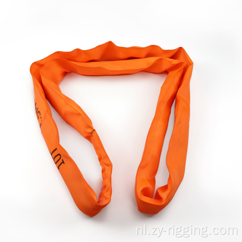 Factor 7 keer ronde buisvormige webbing sling